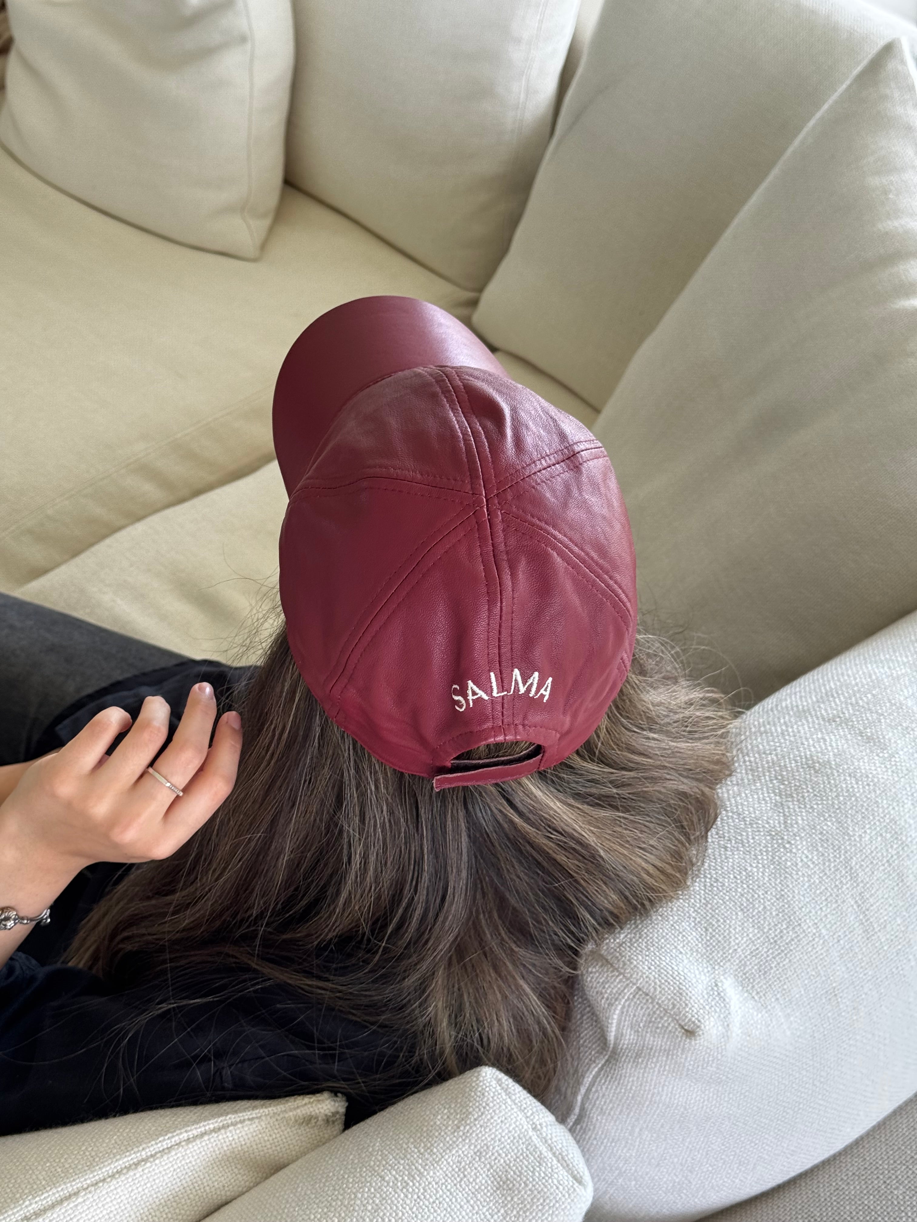 Salma cap - BORDÓ