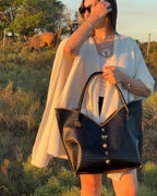 Criolla bag grande NEGRO