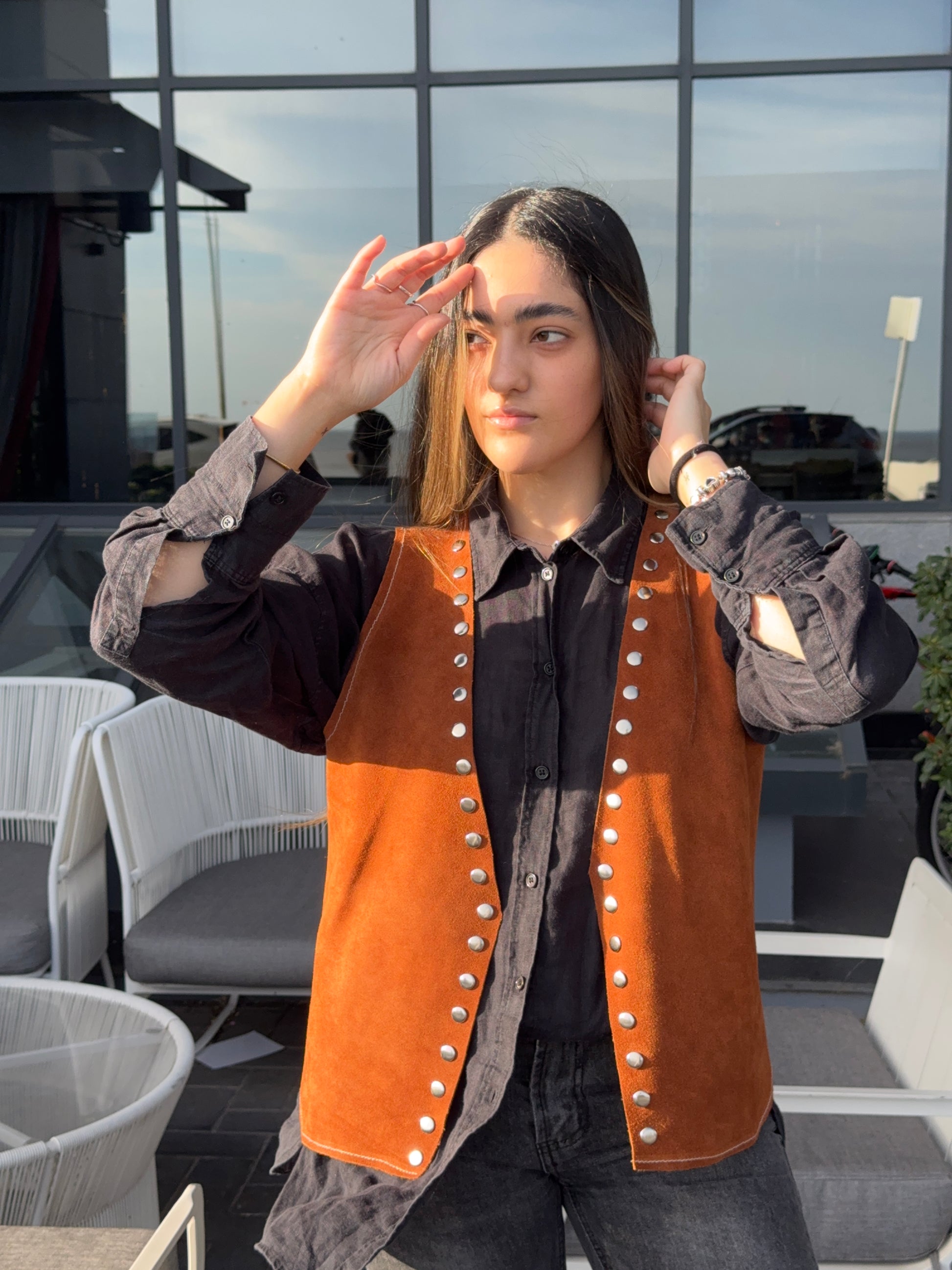 CHALECO BOHO - ÓXIDO