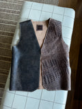 Chaleco combinado croco