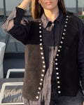 CHALECO BOHO - NEGRO