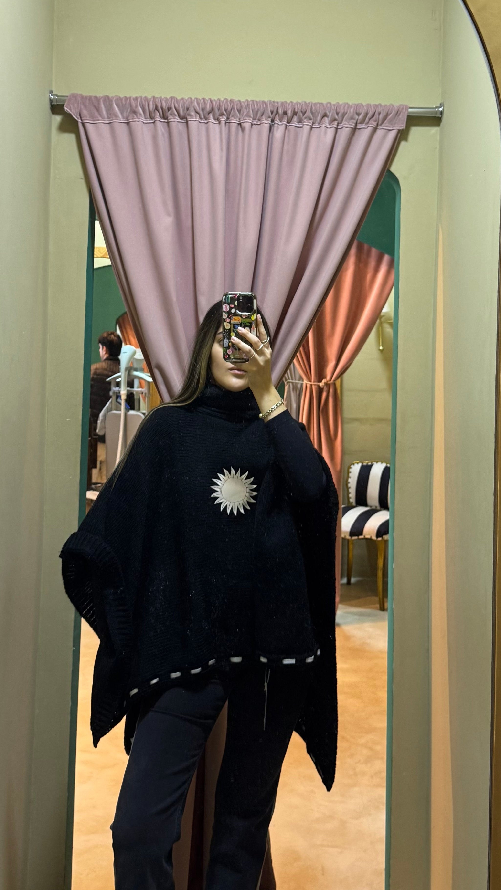PONCHO PATRIA - NEGRO