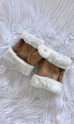 MITONES 100% CUERO - BEIGE