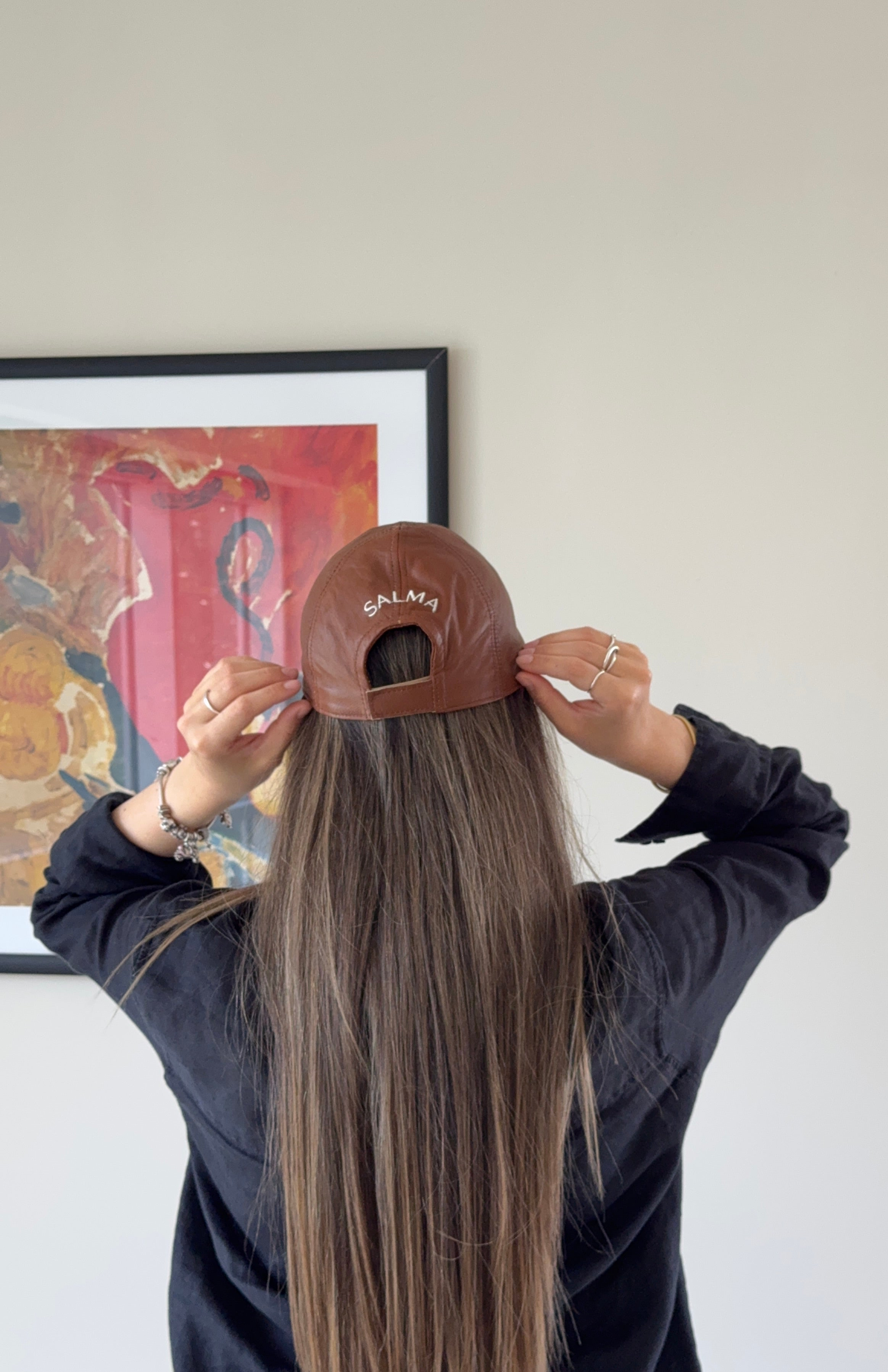 Salma cap - CAMEL