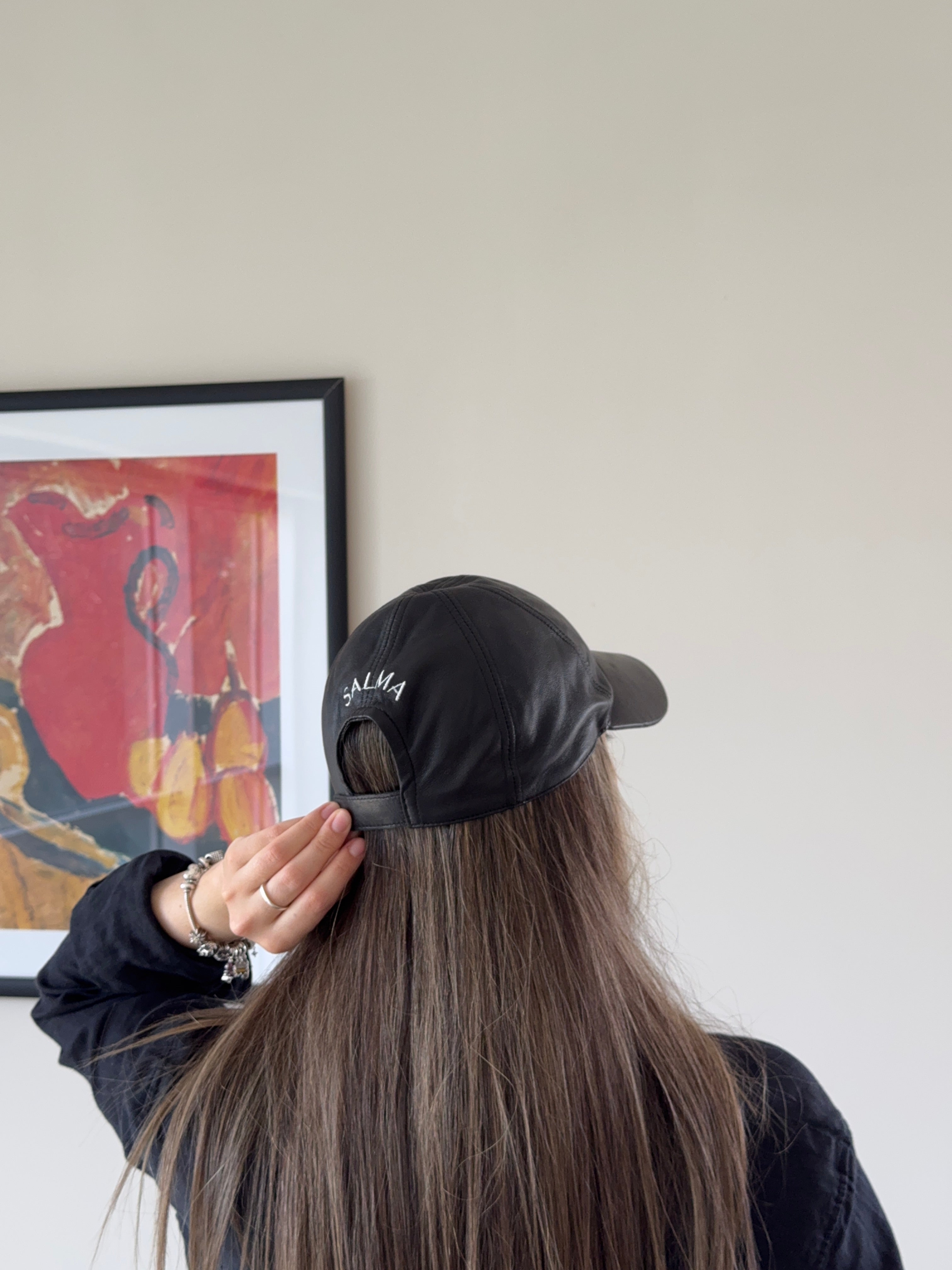 Salma cap - NEGRO