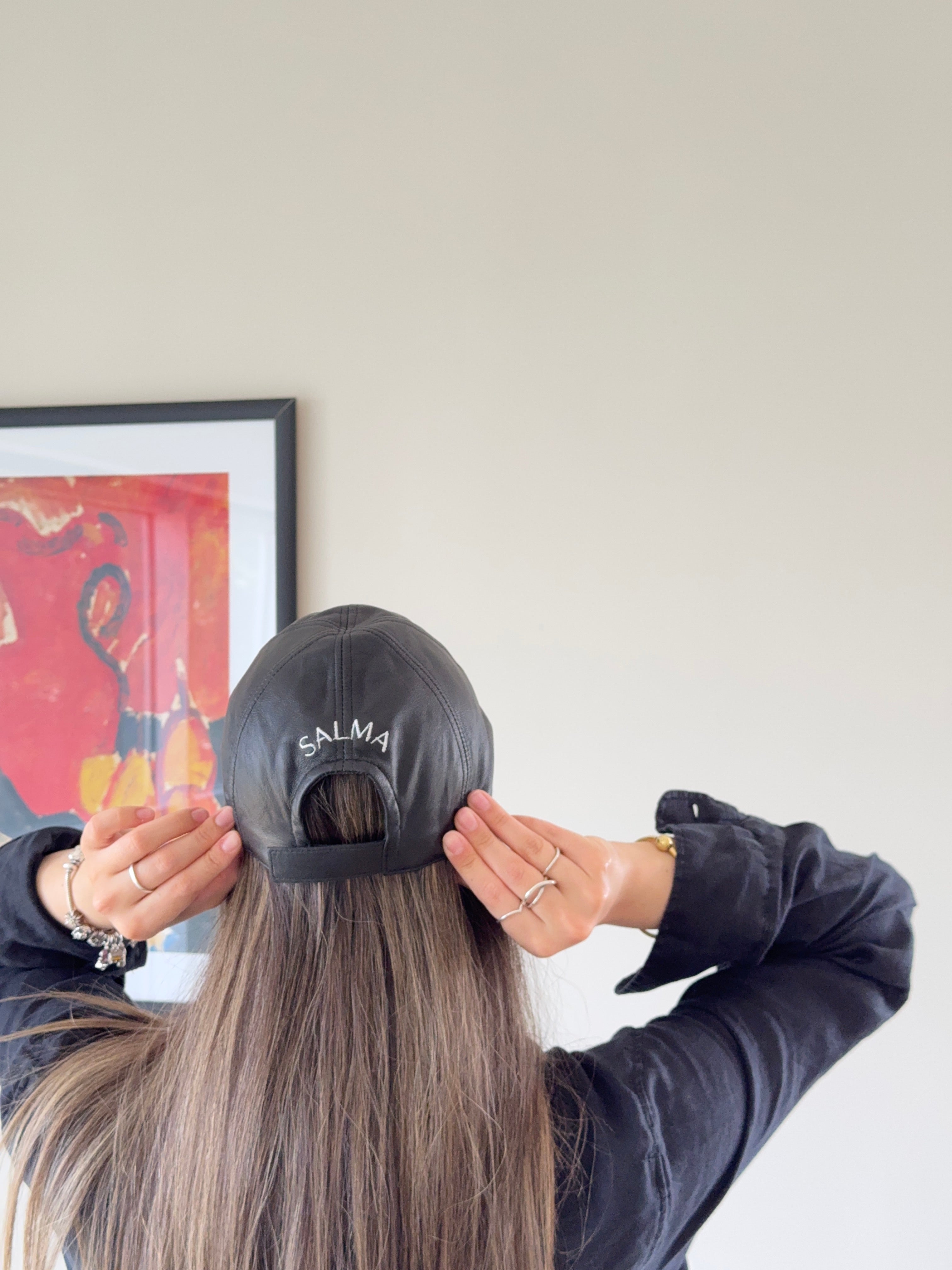 Salma cap - NEGRO