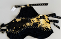 TOP HALTER - GOLD