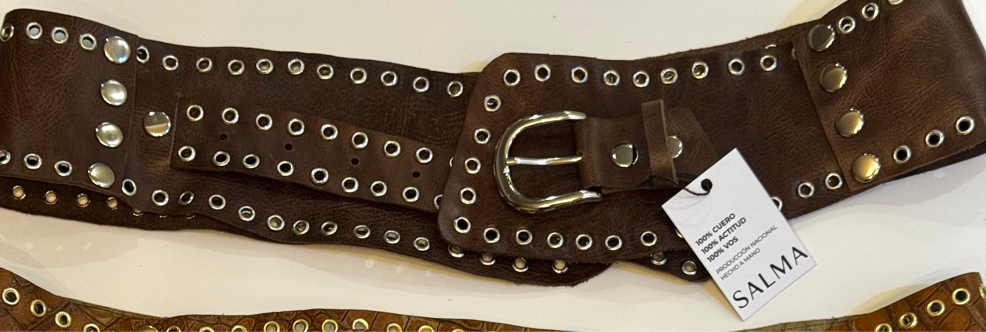 FAJA TACHAS MARRÓN