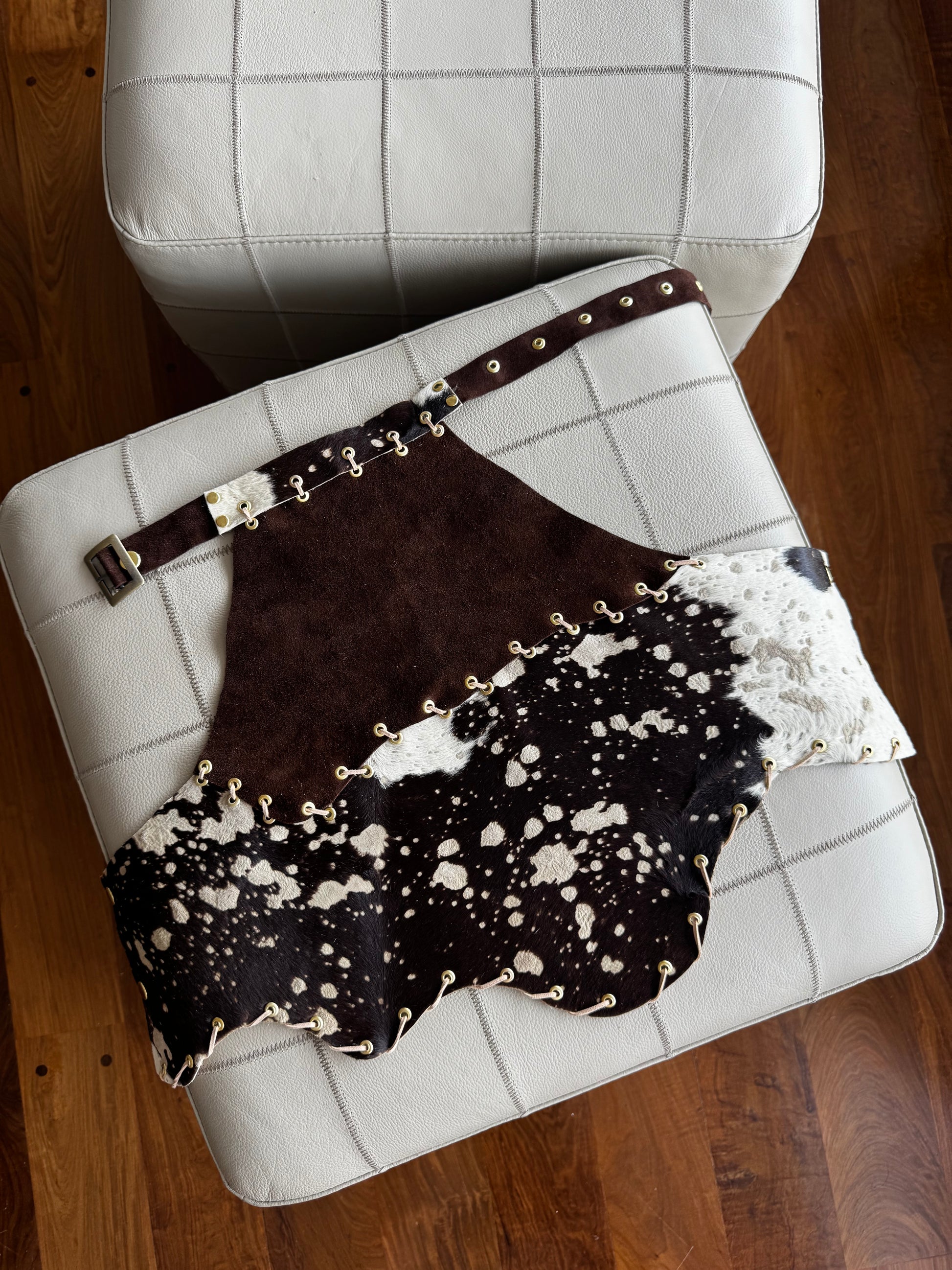 TOP HALTER - chocolate