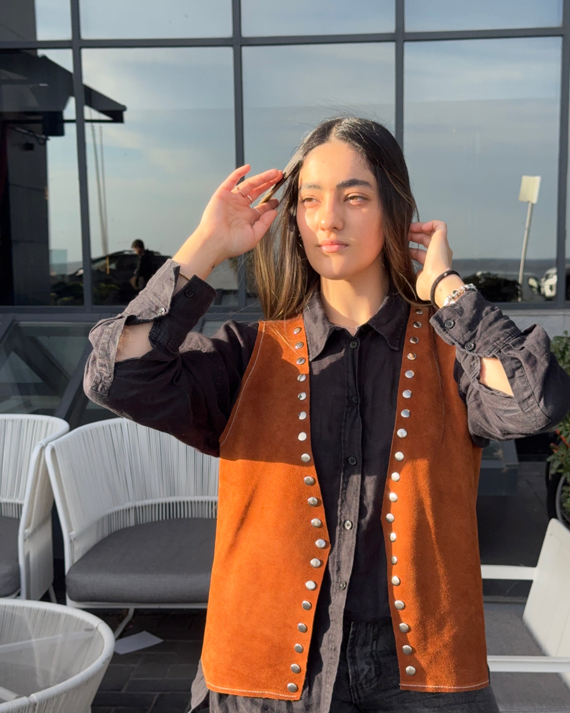 CHALECO BOHO - ÓXIDO