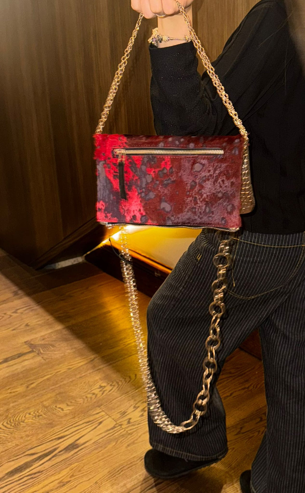 CARTERA PELO CARMESÍ