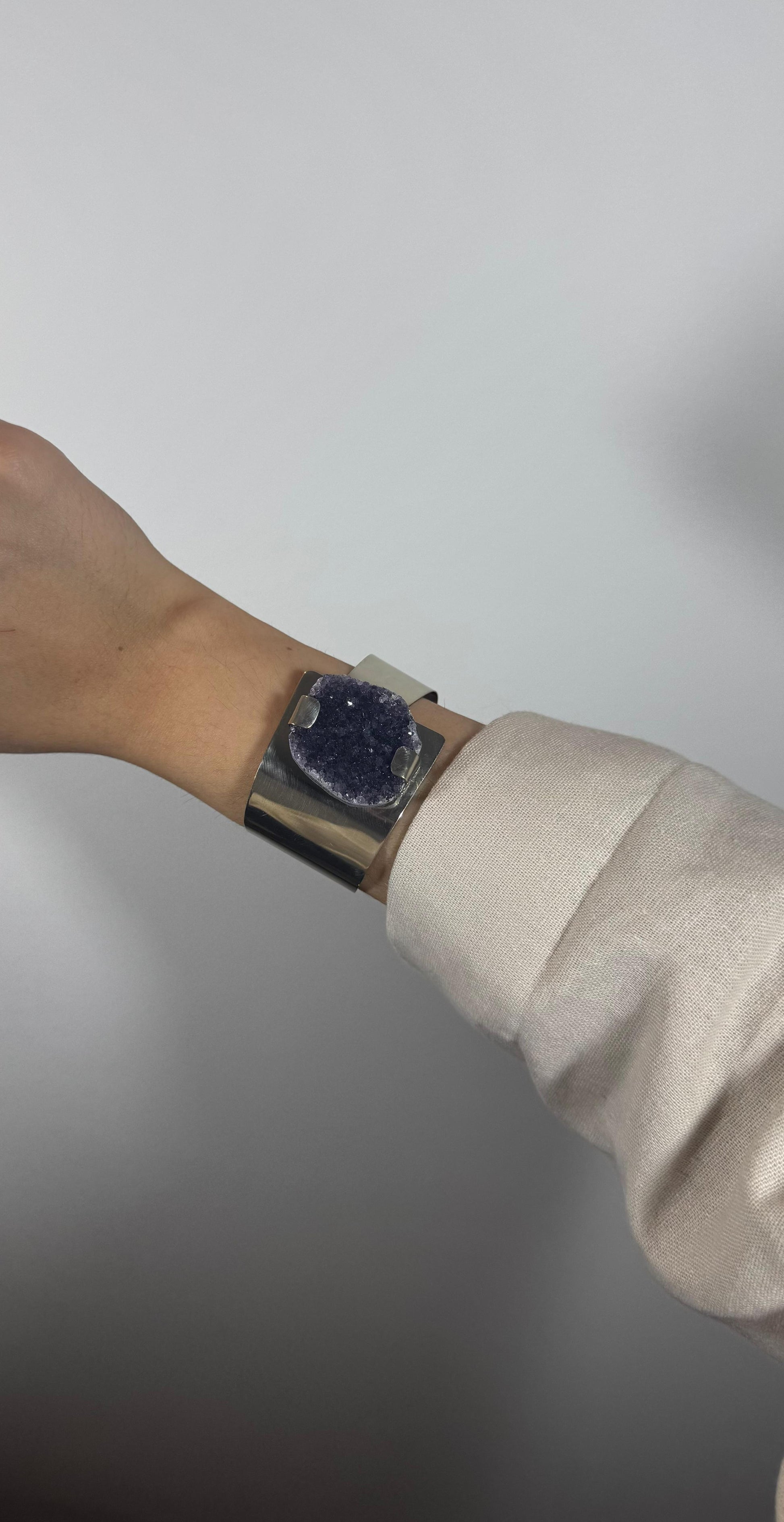 BRAZALETE REGULABLE AMATISTA