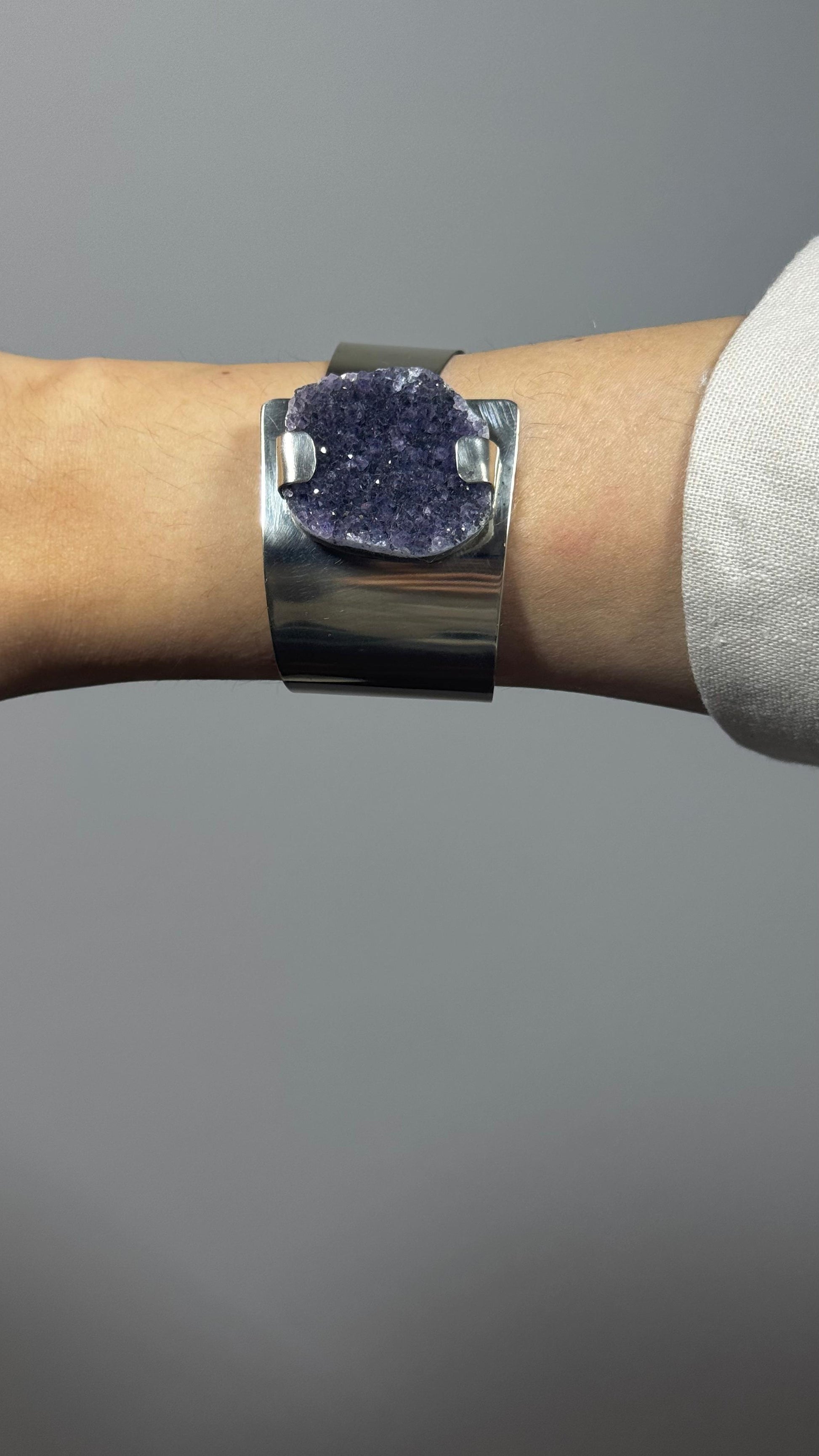 BRAZALETE REGULABLE AMATISTA