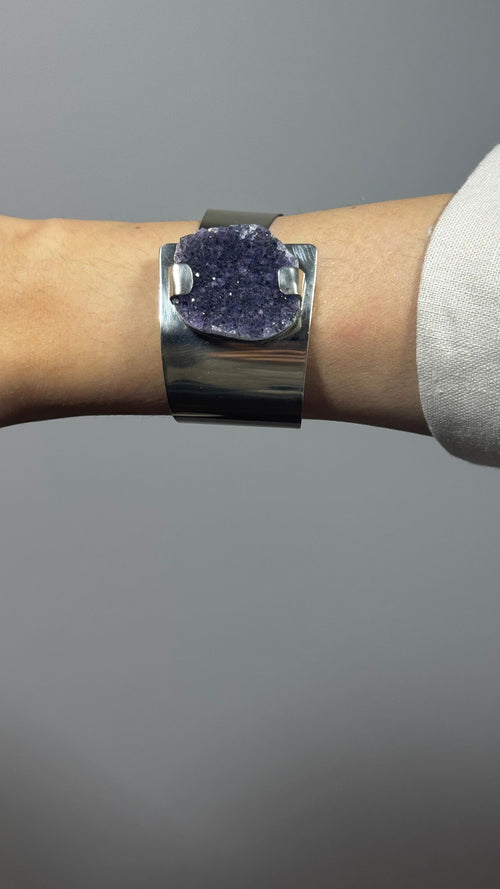 BRAZALETE REGULABLE AMATISTA