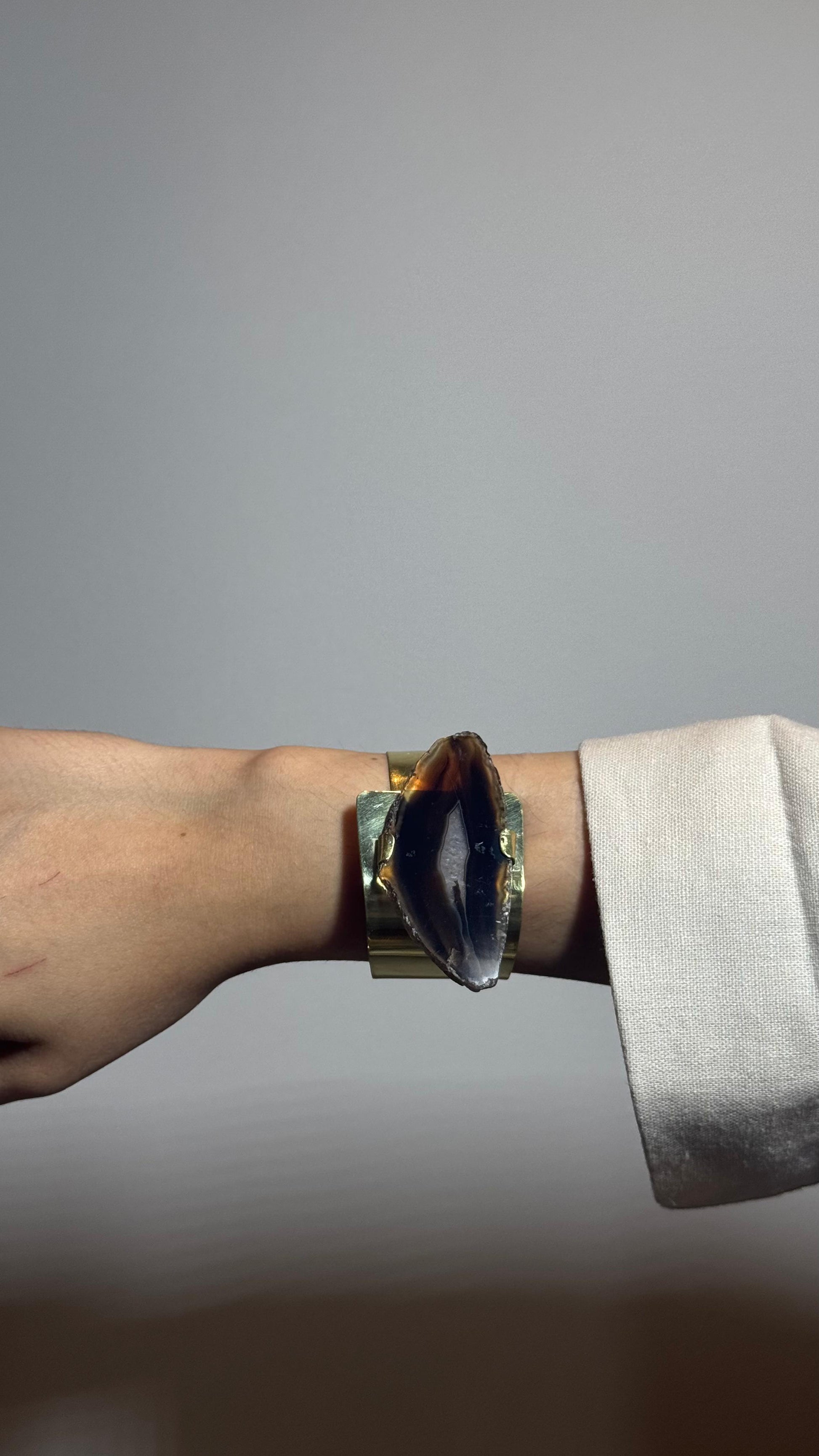 BRAZALETE REGULABLE ÁGATA